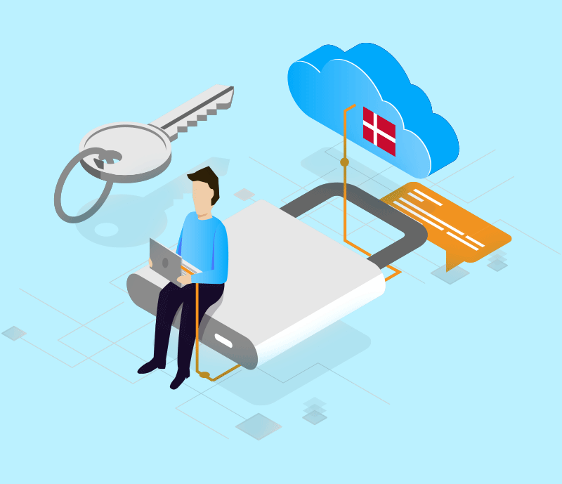 Compaya A/S opfylder GDPR og dine data er  hostet på sikre danske servere